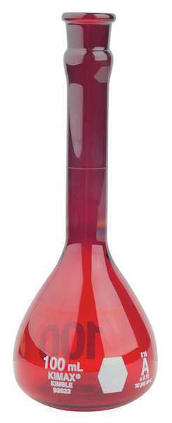 Volumetric Flask, Glass Stopper, PK6