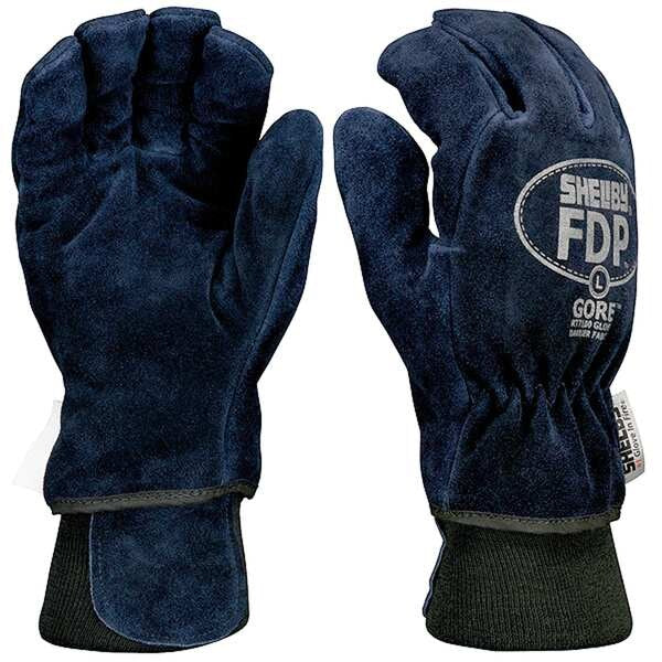 Firefighters Gloves, S, Cowhide Lthr, PR