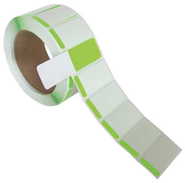 Label, 1 In. H, 2 In. W, PK500