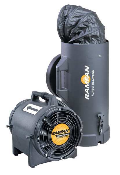 Conf.Sp. Fan, Ax. Ex-Prf, 8 In, 1/3HP, 115V