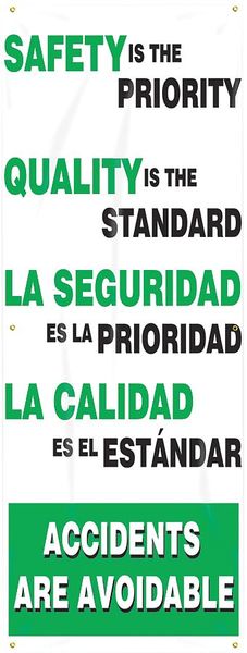 Safety Record Signs, 74 x 28In, Vinyl