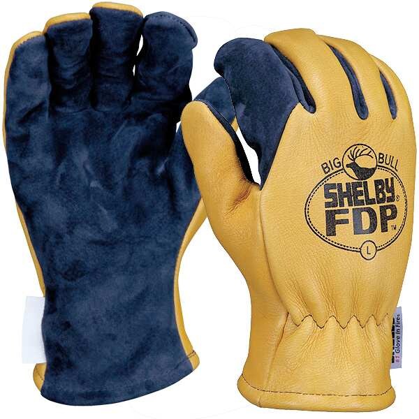 Firefighters Gloves, Jumbo, Pigskin, PR