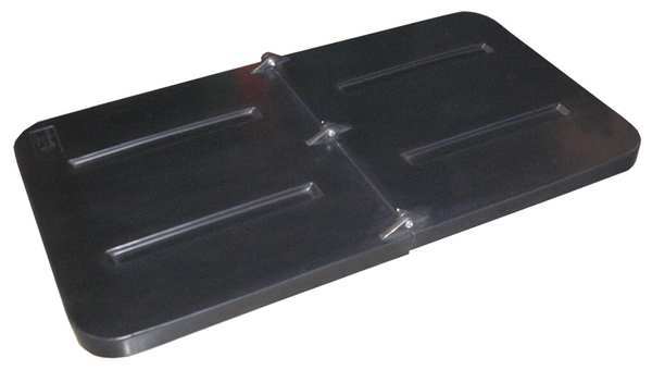 Tilt Truck Lid, Black, Fits 1/3 cu. yd.