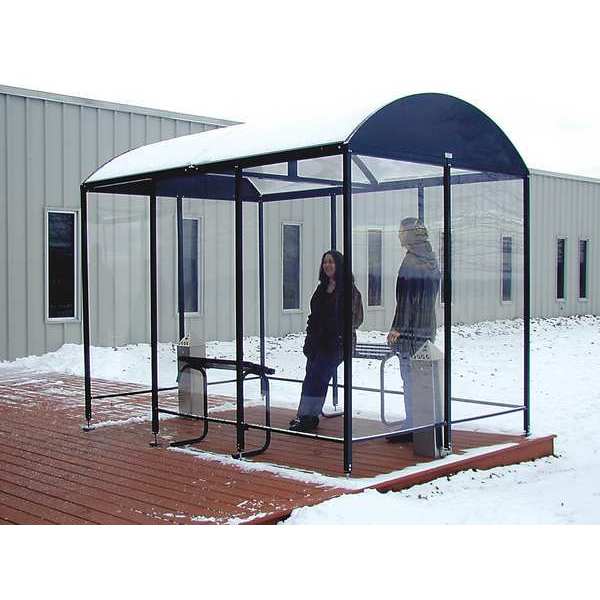 Smoking Shelter - 3-Sided