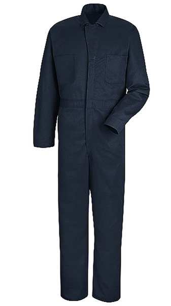 Coverall, Chest 40In., Navy