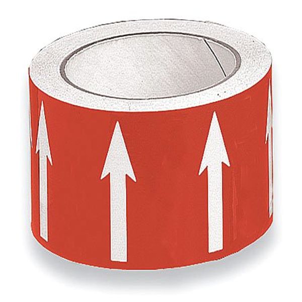 Banding Tape, Red, 4 In. W