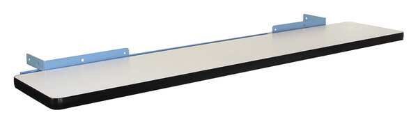 Upper Shelf, 60 W x 12 D x 3/4 H, Sky Blue