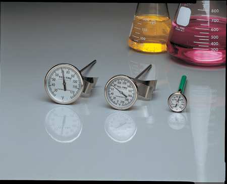 Bimetal Thermom, 2 In Dial, 0 to 220F
