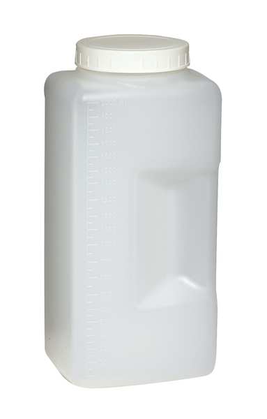 BTL GRAD SQ HDPE 2L WH, PK6