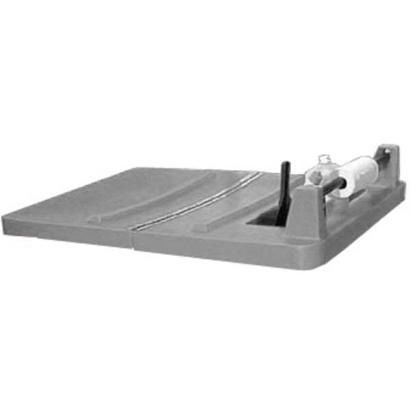 Cube Truck Lid, Gray, Fits 16 Buschel