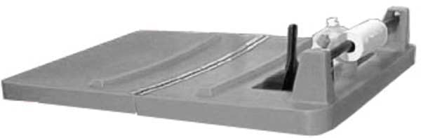 Cube Truck Lid, Gray, Fits 25 cu. ft.