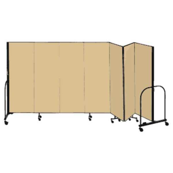 Partition, 13 Ft 1 In W x 5 Ft H, Beige
