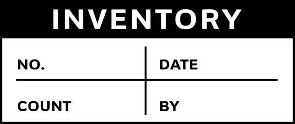 Inspection Label, English, Inventory, PK350, TCSL2-10743