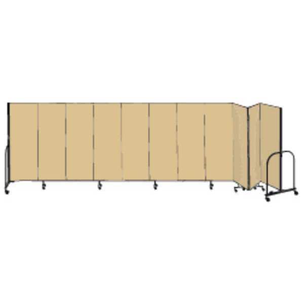 Partition, 20 Ft 5 In W x 5 Ft H, Beige
