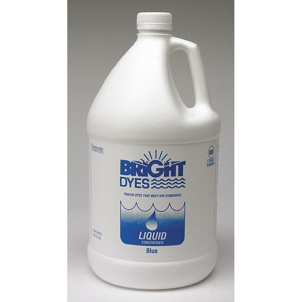 Dye Tracer Liquid, Blue, 1 Gallon