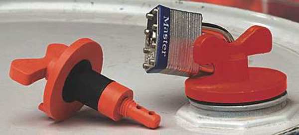 Drum Lock, Plug-N-Lok, 3/4 In.