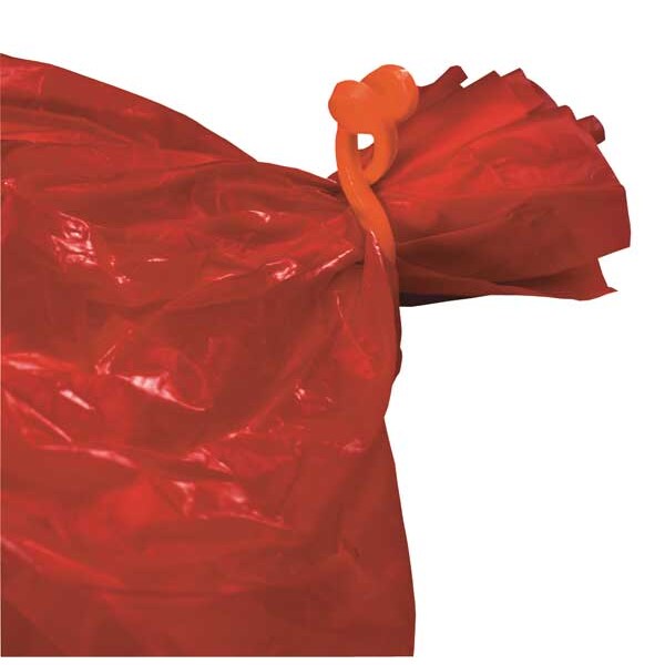 Safe Bag Clips, 1/2 In. W, PK100