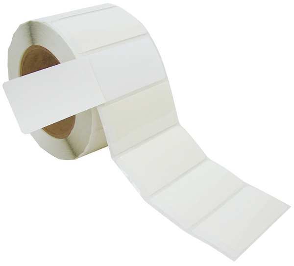 Self-Laminating Label, 1x2 In., PK500, 6994W