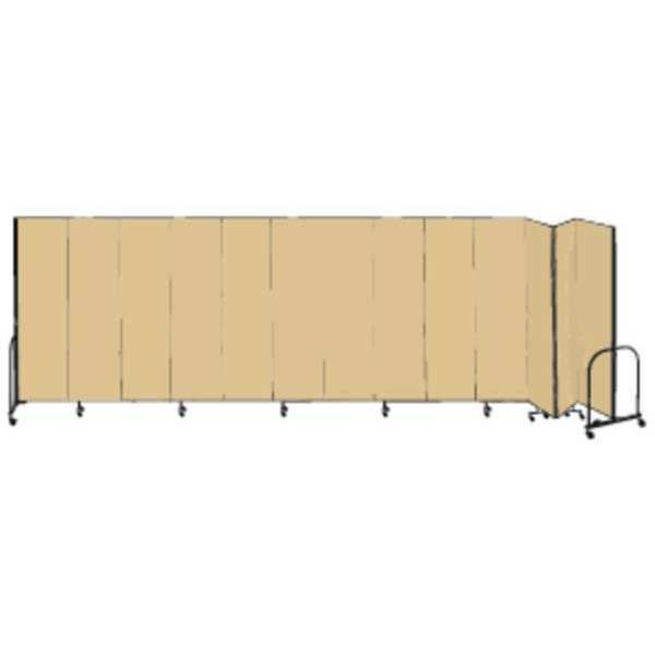 Partition, 24 Ft 1 In Wx6 Ft 8 In H, Beige