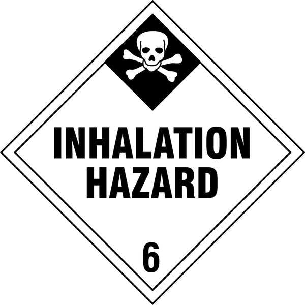 Vhcle Plcrd, Inhlation Hazrd w Picto, PK10