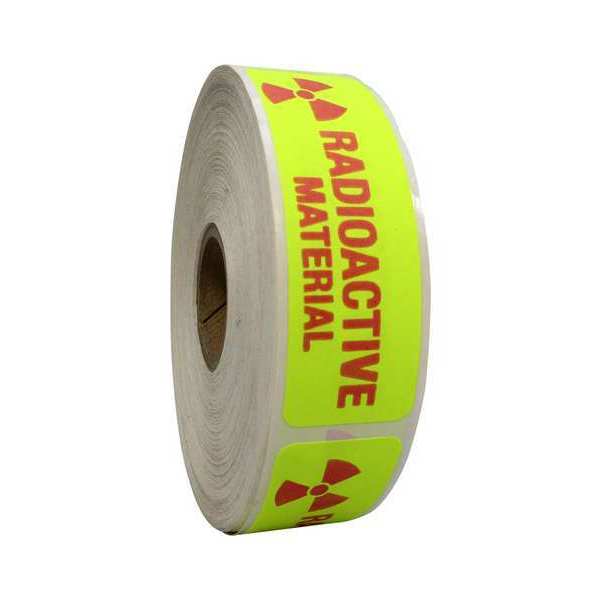Label, 7/8 In. H, 2-7/8 In. W, PK500, LB519