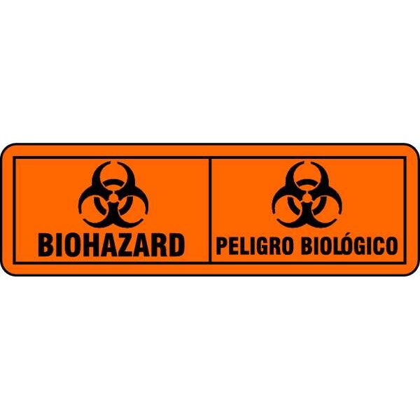 Label, 7/8 In. H, 2-7/8 In. W, PK500, LB31263
