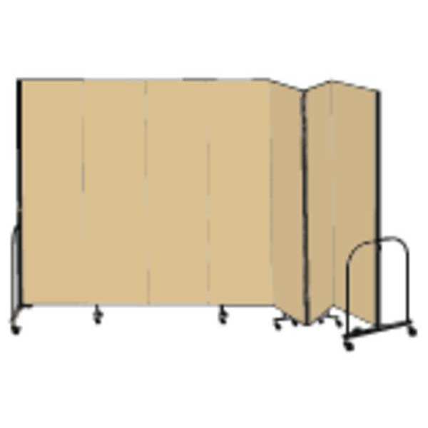 Partition, 13 Ft 1 In Wx6 Ft 8 In H, Beige