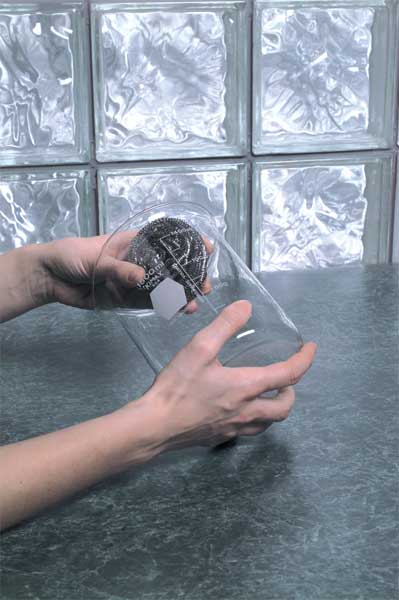 Stainless Steel Sponge, Course, PK2