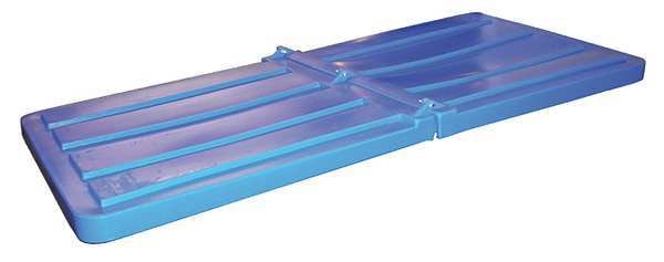 Tilt Truck Lid, Blue, Fits 1/3 cu. yd.