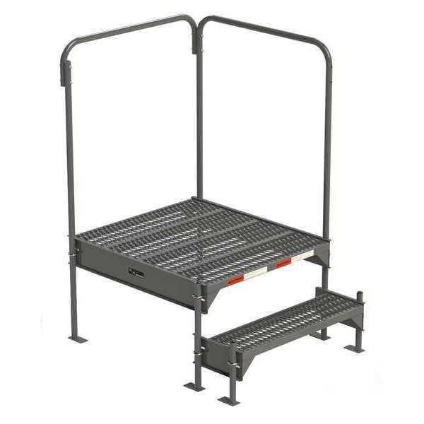 Custom Work Platform, 2 Steps, Modular, 35