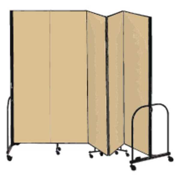 Partition, 9 Ft 5 In W x6 Ft 8 In H, Beige