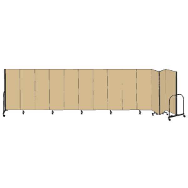 Partition, 24 Ft 1 In W x 6 Ft H, Beige