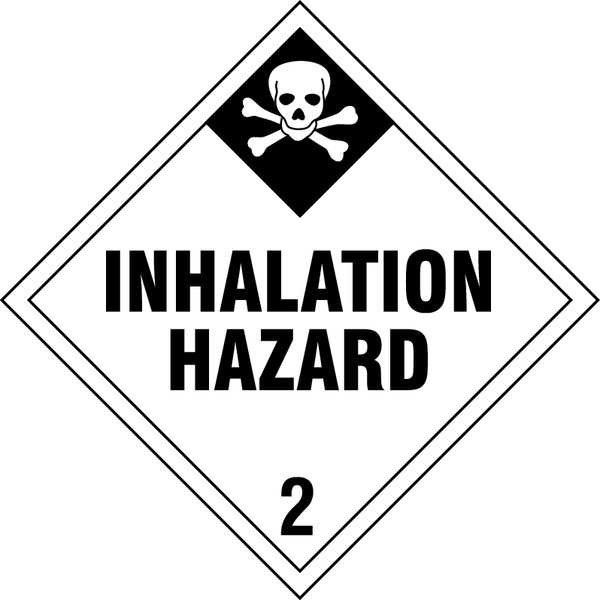 Vehicle Placard, Inhalation Hazard, PK10