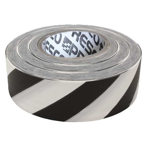 Flagging Tape, White/Blk, 300ft x 1-3/8In