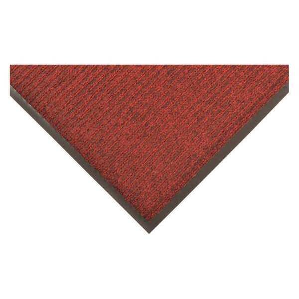 Entrance Mat, Red/Black, 4 ft. W x 6 ft. L