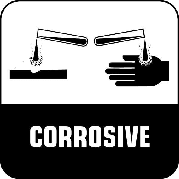 Label, 7/8 In. H, 7/8 In. W, PK500, LB132327
