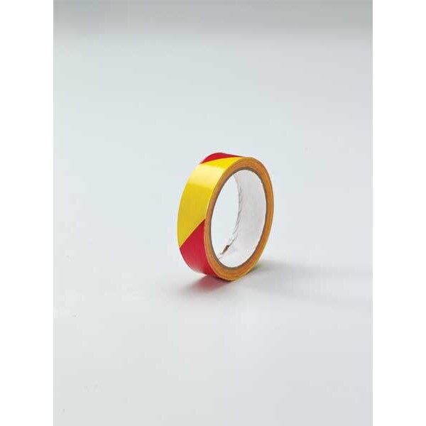 Hazard Marking Tape, Roll, 1In W, 54 ft. L