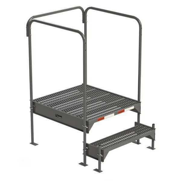 Custom Work Platform, 2 Steps, Modular, 35