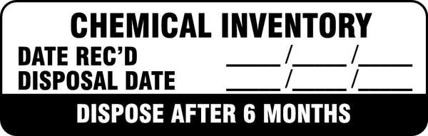Hazard Label, 2-7/8 In. W, PK500