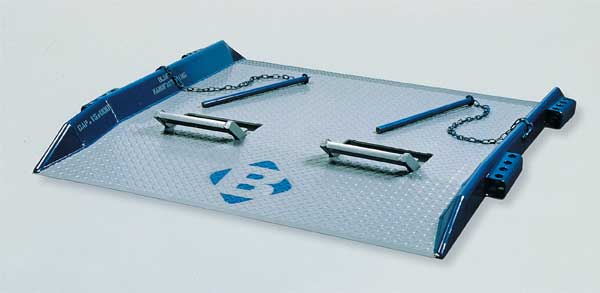 Dockboard, Steel, 15,000 lb, 48 x 60 In