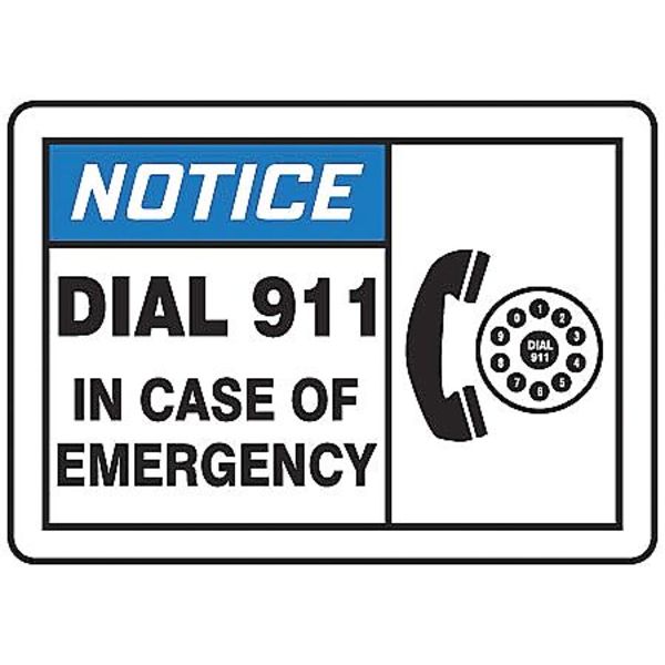 Safety Label, 3-1/2 In. H, PK5, LFEX800VSP