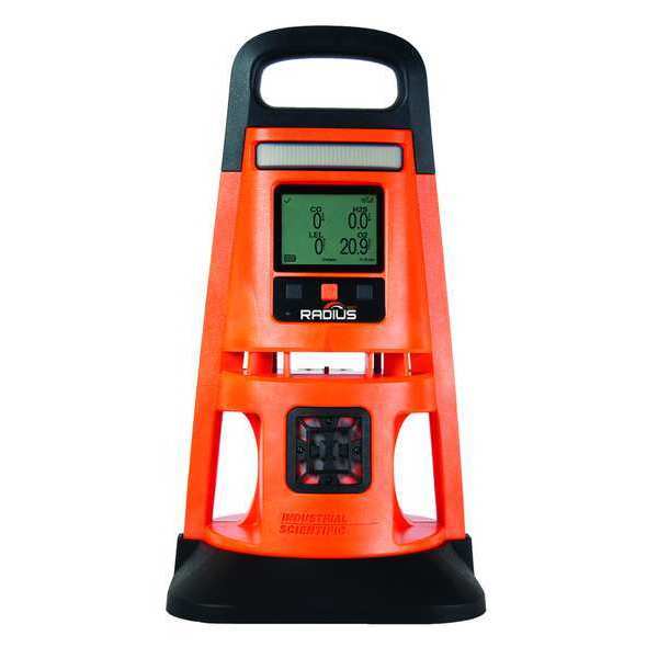 Multi-Gas Detector, 79 hr Battery Life, Orange