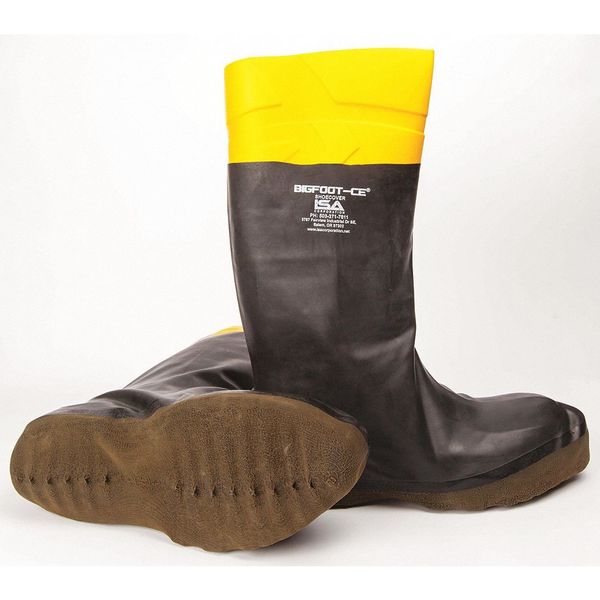 Overshoes, LG, Blk, Resists Bioburden, PK50