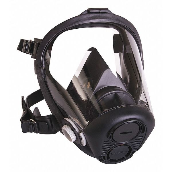 Full Face Respirator, M, Threaded, 5 Point