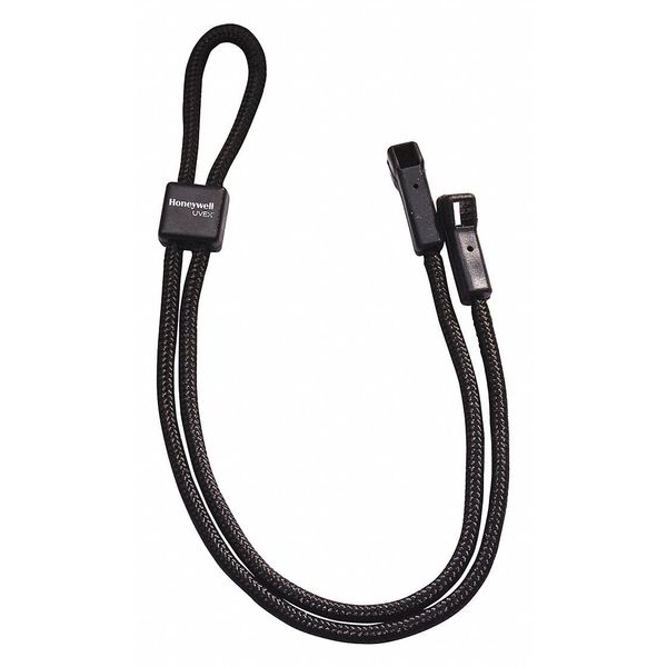 Eyewear Retainer, Blk, Slotted Jaws, 25