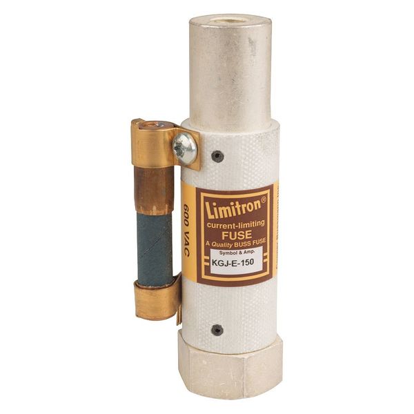 Capacitor Fuse, Fast Acting, 150 A, KGJ-E Series, 600V AC, Not Rated, 3-13/16
