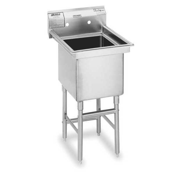 27 in W x 23 in L x 44 1/2 in H, Floor Mount, 304 Stainless steel