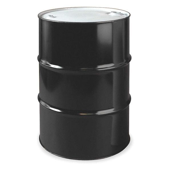 Closed Head Transport Drum, Steel, 55 gal, Lined, Black