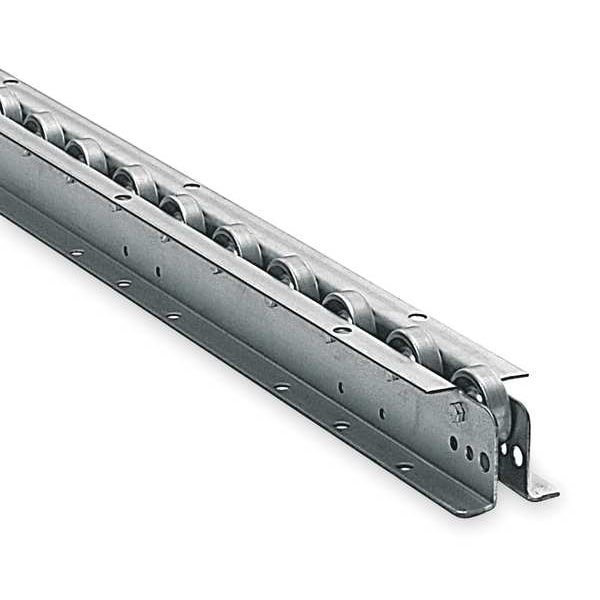 Flow Rail, 5 ft L, 2 13/16 in W, 195 lb/ft (5 ft Supports) Max Load Capacity