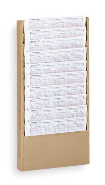Literature Rack 10 Compartments, 13-1/4